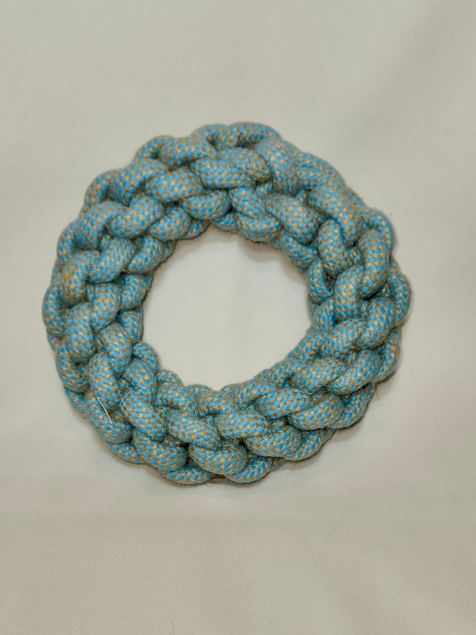 Donut 100% Organic Hemp Tug and Fetch Toy