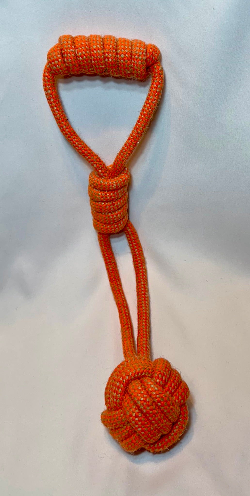 TugBud 100% Organic Hemp Tug and Fetch Toy