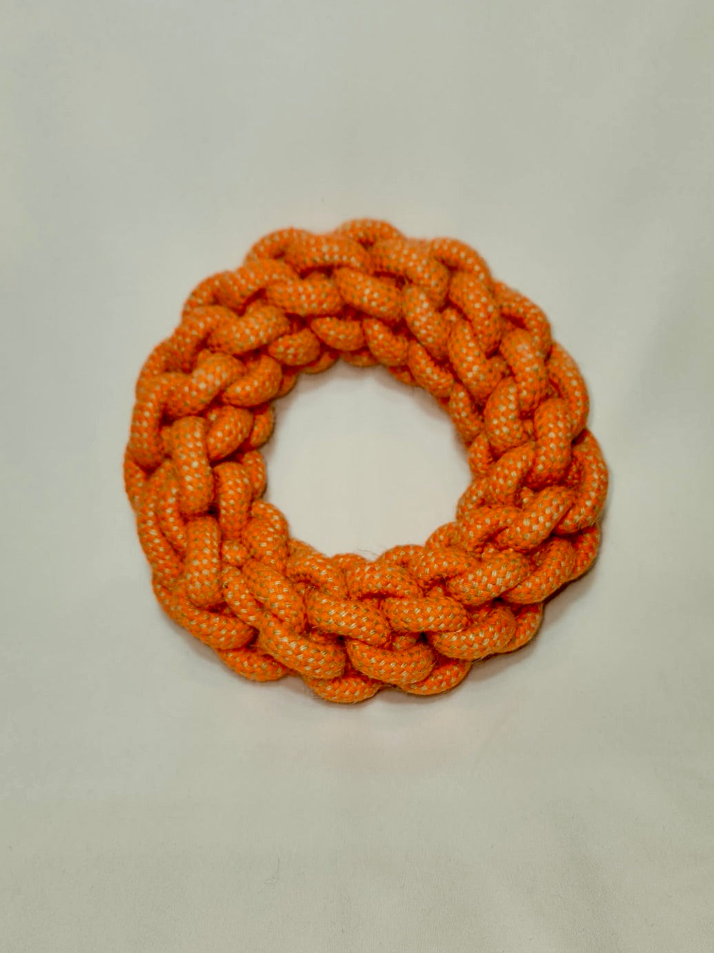 Donut 100% Organic Hemp Tug and Fetch Toy