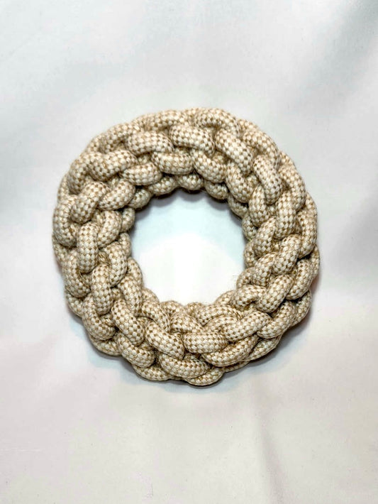 Donut 100% Organic Hemp Tug and Fetch Toy